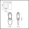 Бра ODEON LIGHT SPACE 4891/33WL